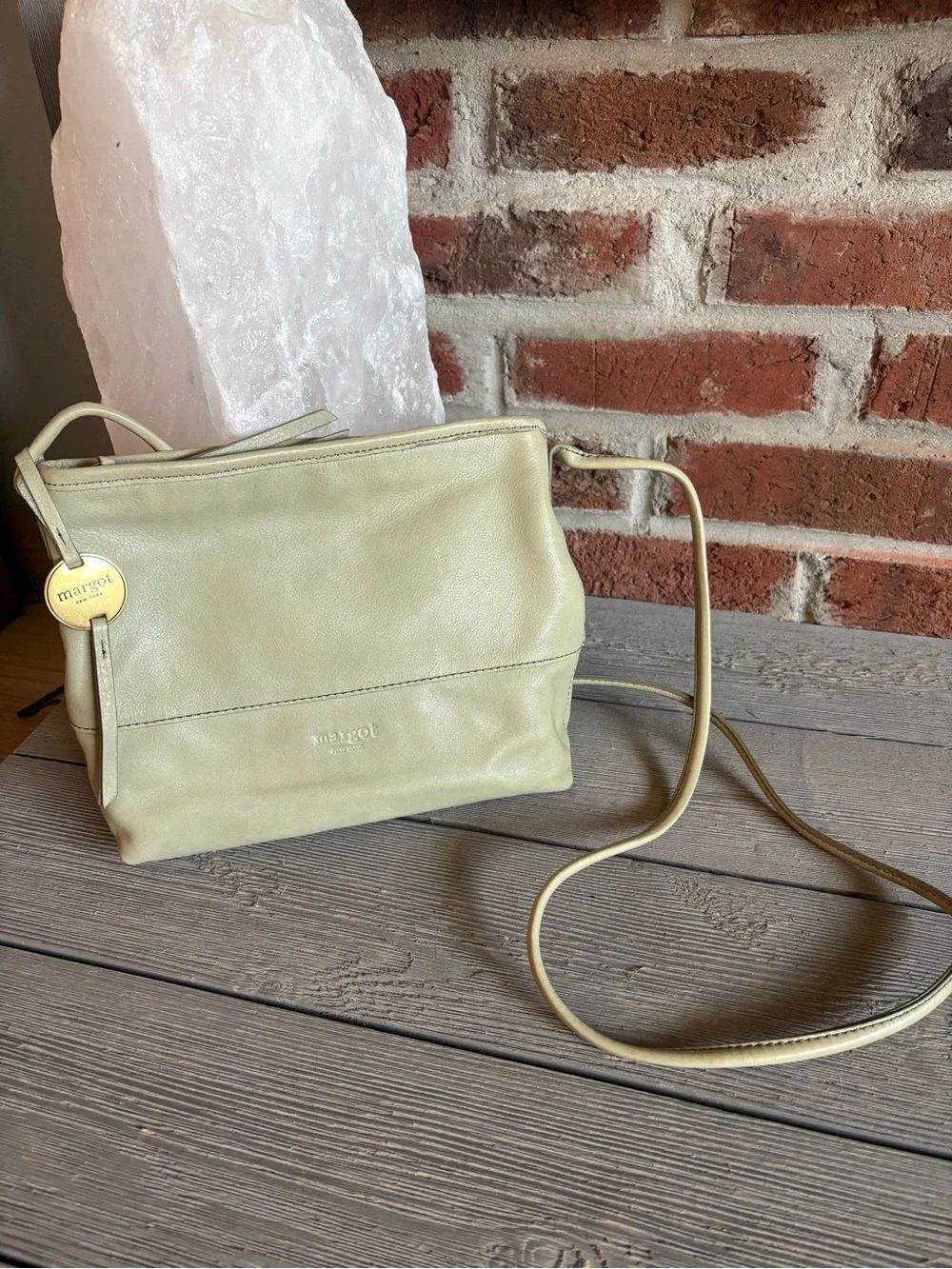 Margot Leather Crossbody Bag